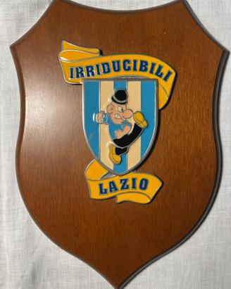 Rara targa IRRIDUCIBILI Lazio - Ultras Vintage