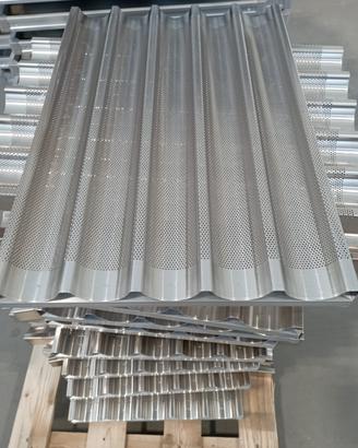 teglie 60/40 per baguette 5 canali
