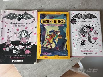 libri Tea Stilton e Isadora Moon
