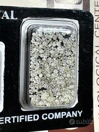 Diamanti 2.86 carati blister certificato