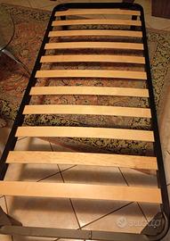 Rete a doghe+materasso 