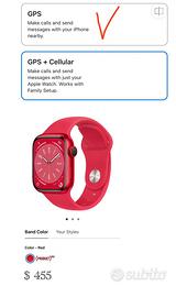 Apple Watch 6 Red Product Nuovo GPS