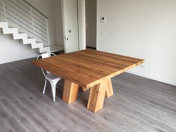 Tavolo quadrato 150 cm Olmo