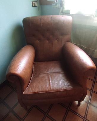 Grande poltrona mid-century perfetta. Artigianato