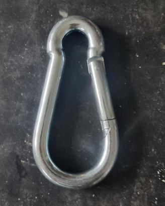 moschettoni acciaio 100mm