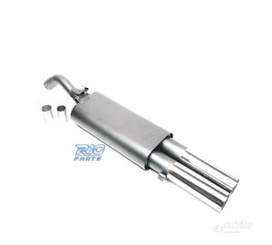 SILENZIATORE DI SCARICO PER VOLKSWAGEN VW GOLF II 