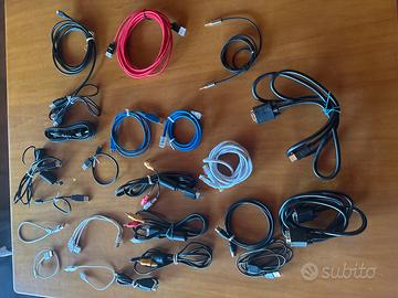 Cavi e connettori vari a 1€ l’uno