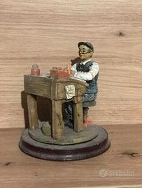 Statuetta Scrivano Contabile Collezione Galileo