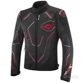IXON Giubbino Moto Demoniak Uomo Rosso Motor's Pas