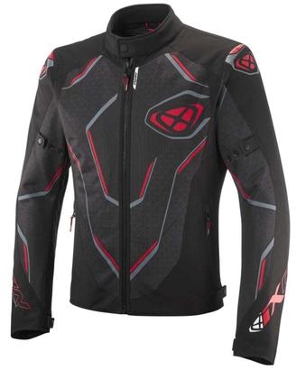 IXON Giubbino Moto Demoniak Uomo Rosso Motor's Pas