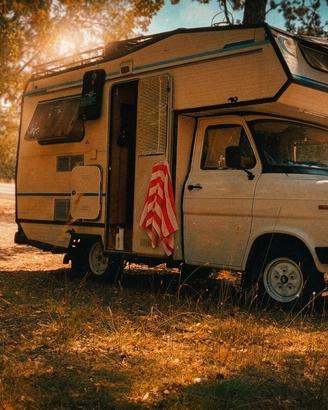 camper Ford transit originale vintage 45000km