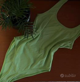 Body Pull&Bear Verde Lime Mela a Costine S