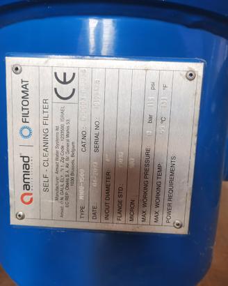 Filtro autopulente AMIAD M100-1500