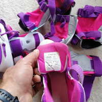 Kit pattini+ protezioni+ casco oxelo