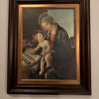 Quadro “ la madonna del libro “ ( stampa )