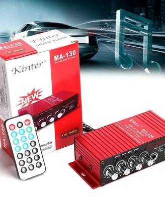 Amplificatore digitale bluetooth stereo usb mp3 20