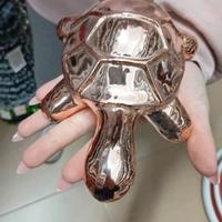 3 pezzi animali in ceramica