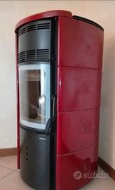 stufa a pellet  Palazzetti in maiolica