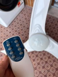Lampada con ventilatore