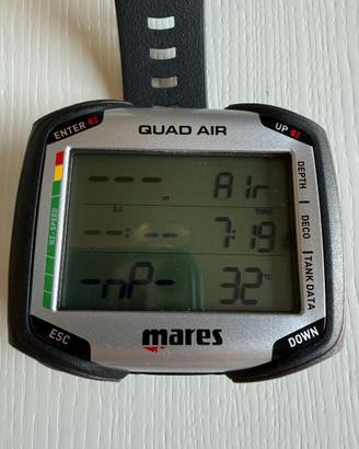 Computer Subacqueo Mares Quad Air