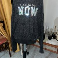 maglione con strass