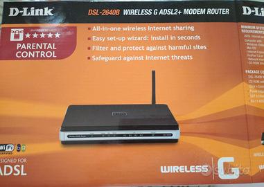 D-link modem router pari al nuovo