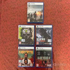 Giochi PS5 - The Last of Us, Battlefield 6 e altri
