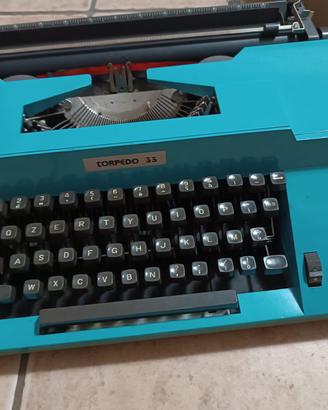 Macchina da scrivere Torpedo del 1980