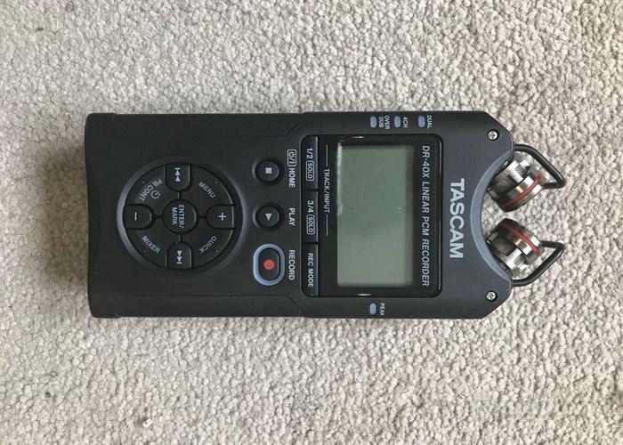 Tascam DR-40X - Registratore Audio Portatile - Camera Service Roma