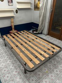 2 reti a doghe 1 piazza e mezza con materassi