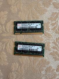 4 GB RAM DDR2 notebook ultrabook portatili netbook