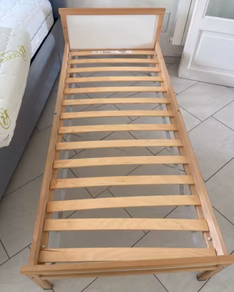 Struttura letto Ikea sniglar 70x160 con materasso