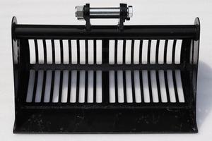 Benna grigliata spietratrice miniescavatore 60 Cm