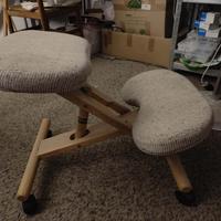 2 SGABELLI ERGONOMICO POSTURALE SCHIENA