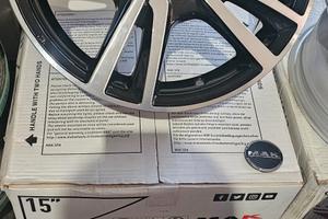 4 cerchi Nuovi 15 Fiat Grande Punto Evo