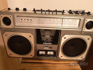 irradio super jumbo  8912 boom box con vumeter
