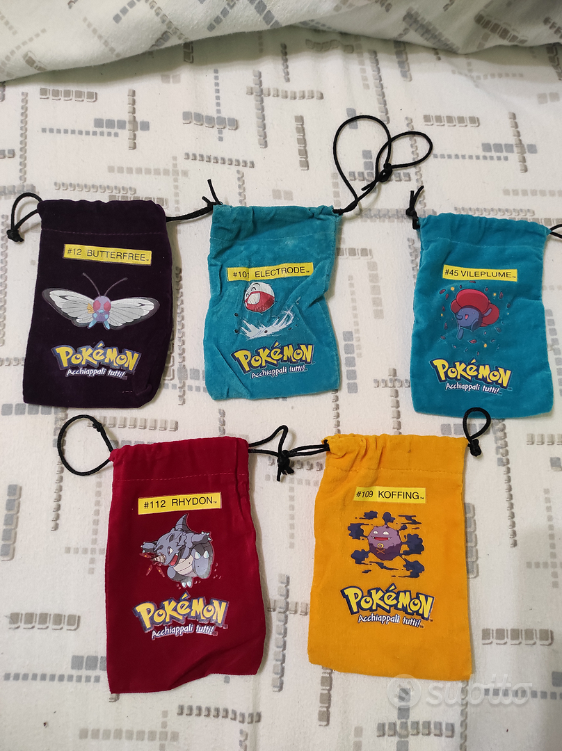 Sacchettino Porta Biglie Pokemon da Collezione Serie 2 Assortita – Sealed  2000 (IT) » Federicstore