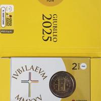 Moneta 2 EURO 2025 GIUBILEO COINCARD PORTA SANTA
