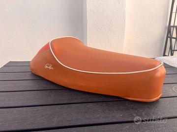 Sella color cognac con tricolore, perfetta!!!