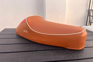 Sella color cognac con tricolore, perfetta!!!