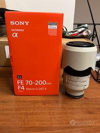 Sony 70-200 f4 G macro oss ii