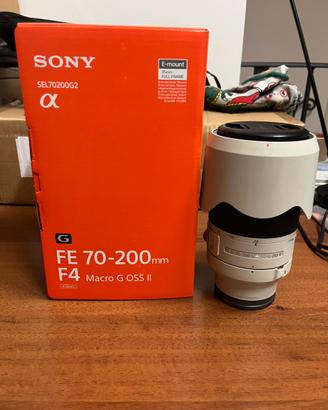 Sony 70-200 f4 G macro oss ii