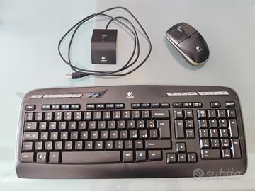 Tastiera e mouse wireless Logitech