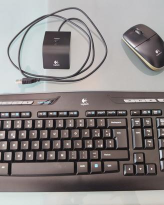 Tastiera e mouse wireless Logitech