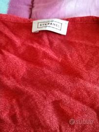 maglietta elasticizzata Rossa Stefanel