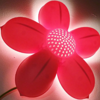 Lampada Ikea a forma di fiore