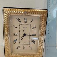 Sveglia da tavolo cornice argento  marca vitopardo