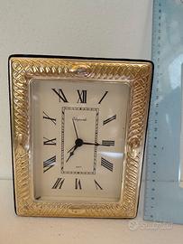 Sveglia da tavolo cornice argento  marca vitopardo