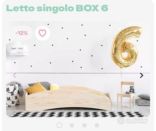 Letto montessoriano per bambini
