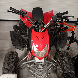 Quad 110 4marce con retro ruote da 9 pollici